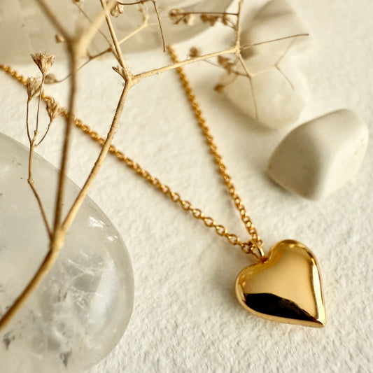Tresna Heart Charm Necklace