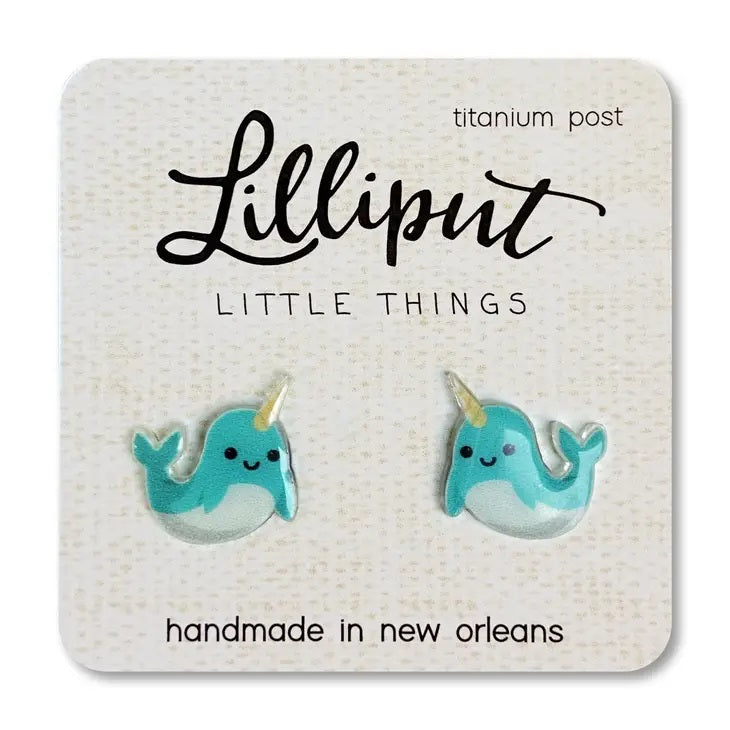 Narwhal Earrings