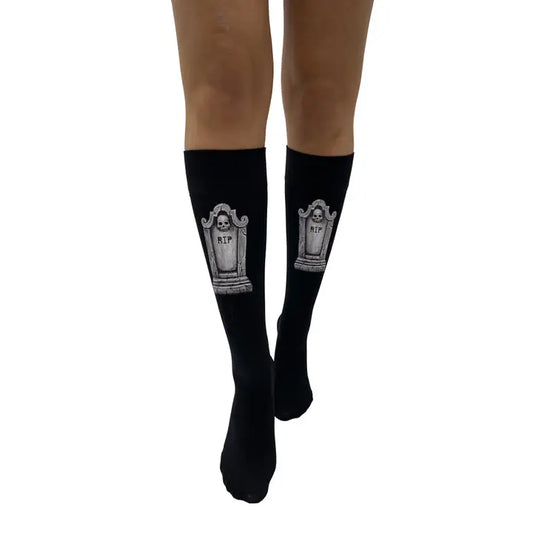 RIP Tombstone Transfer Knee High