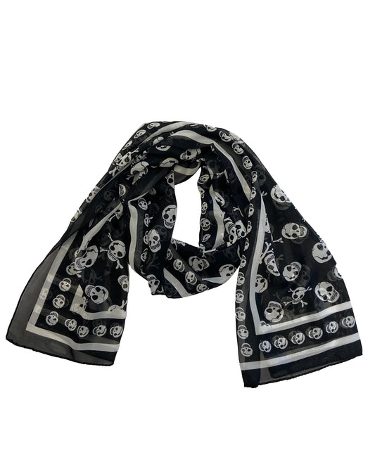 Skull and Crossbones Scarf