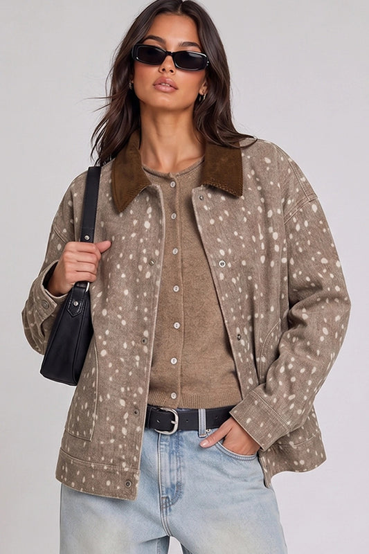 Western Animal Print Jacket