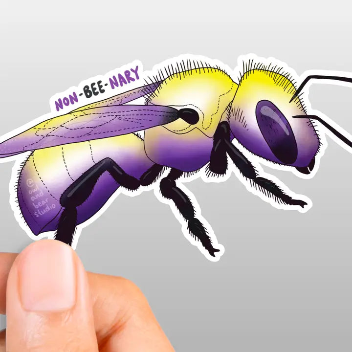 Non-Binary Pride Sticker