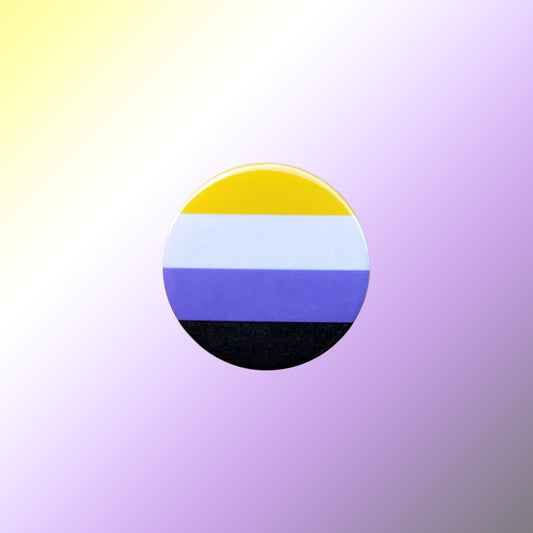Non Binary Flag Pin