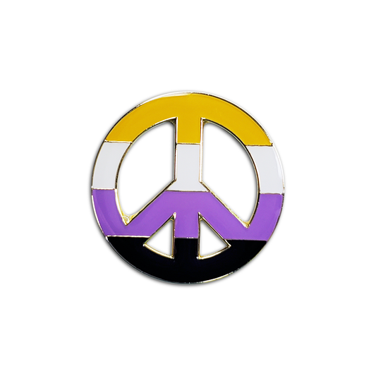 Non Binary Peace Pin