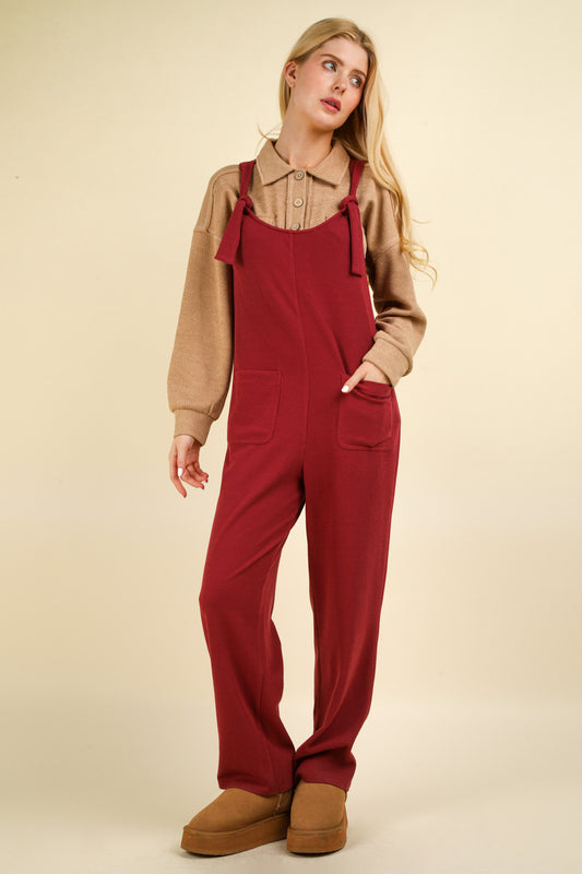 Knit Jumpsuit Plus Size