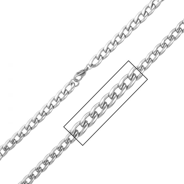 Round Curb Chain 8mm 20"
