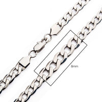 Stainless Steel 8mm 2