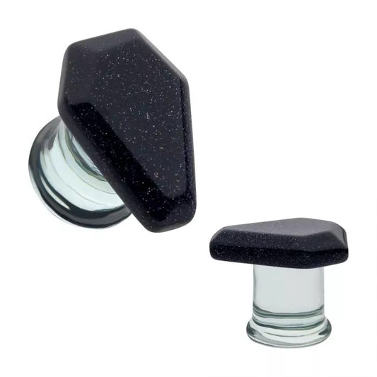BLUE SANDSTONE COFFIN DBL FLARE 14G-2G