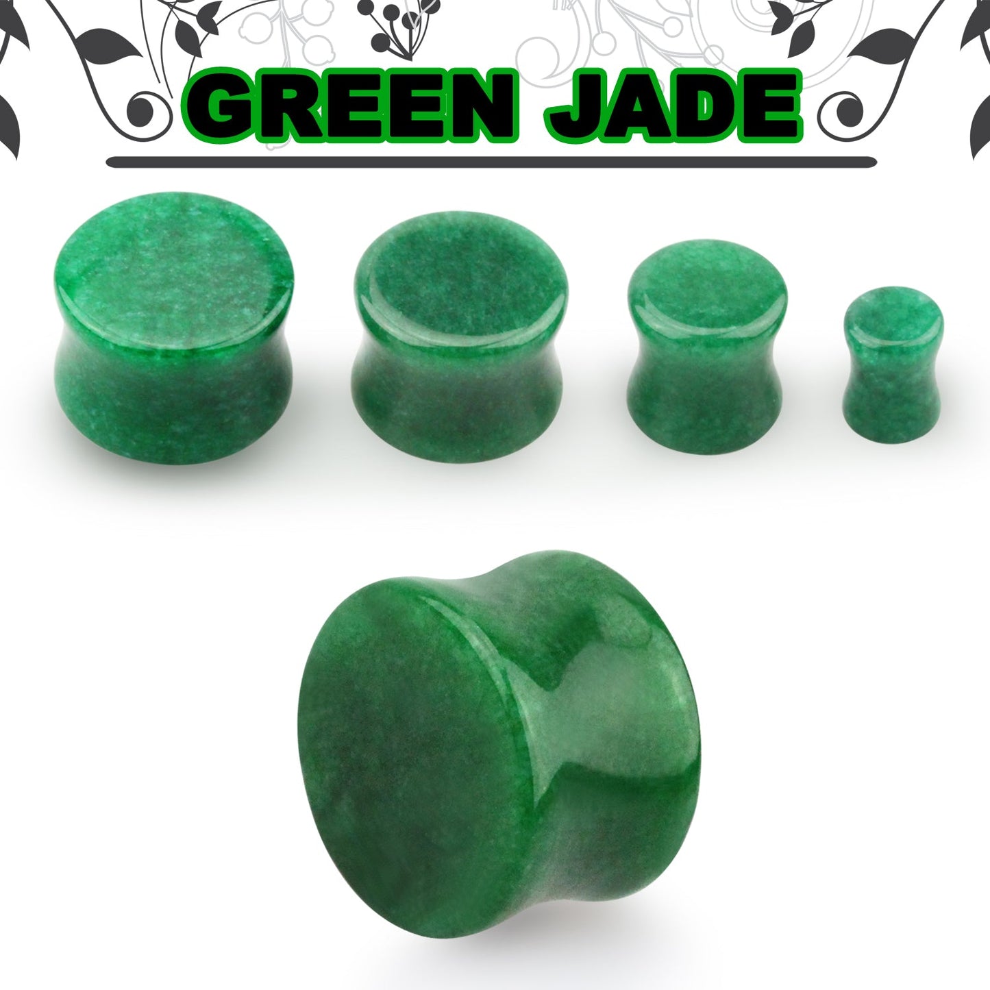Green Jade Double Flare