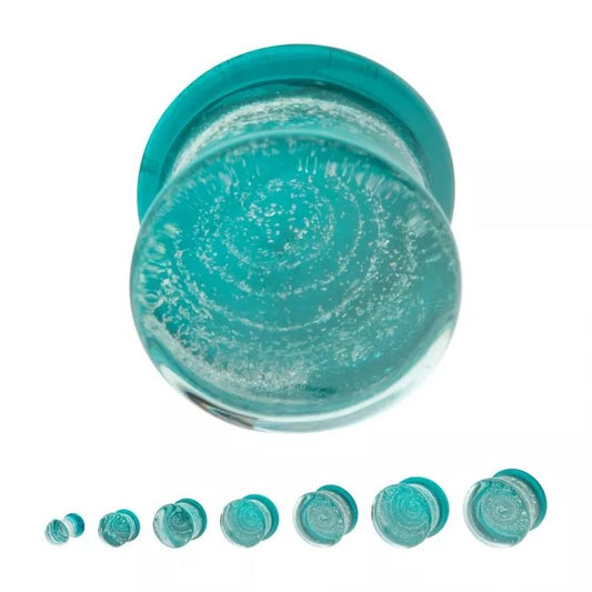 Galaxy Double Flare Glass Plug 2G