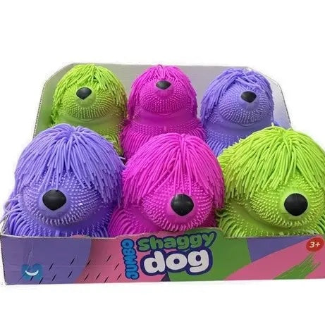 9" Jumbo Shaggy Dog Puffer Ball