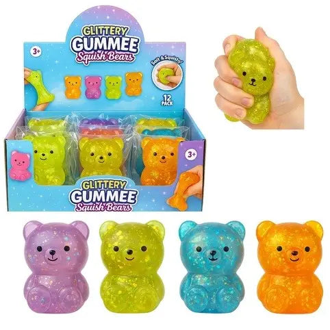 Squishy Glittery Gummee Bear
