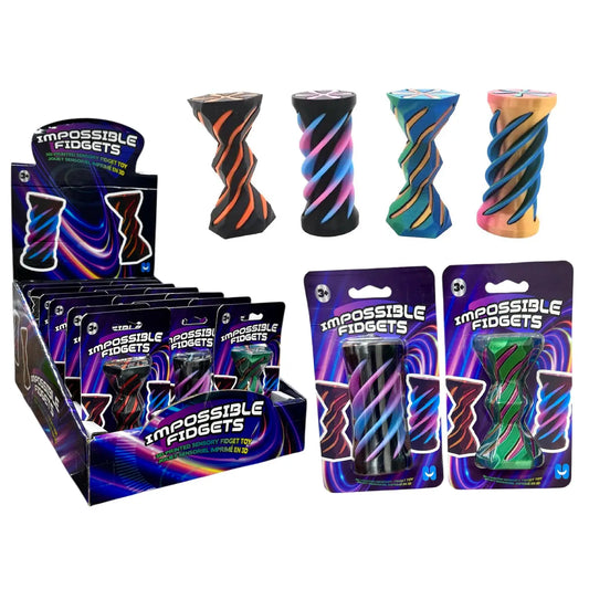 3D-Printed 3" Impossible Fidget Spiral