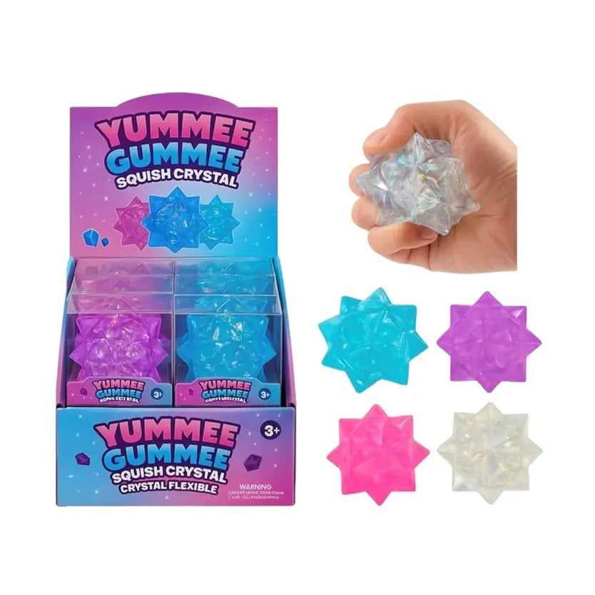 Yummee Gummee Squish Crystal with Shiny Foil