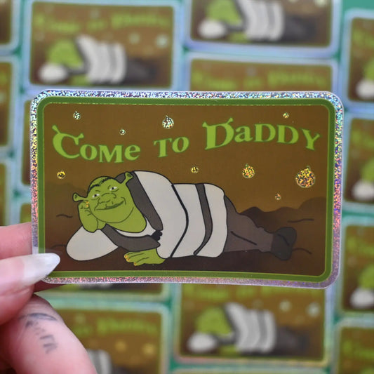 Ogre Daddy Sticker