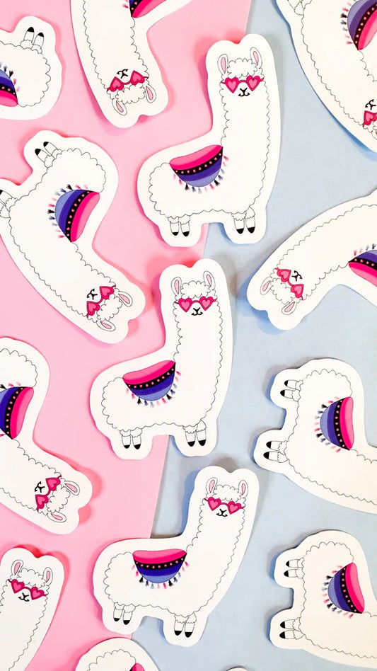Omnisexual Llama Sticker
