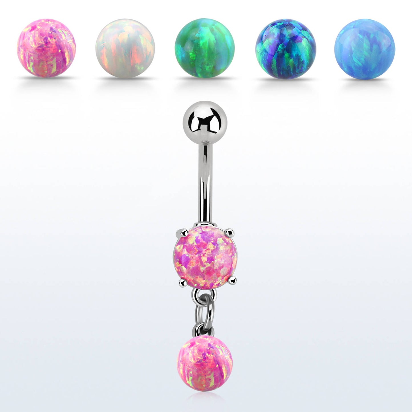 OPAL 6MM DIAMTER, DANGLE