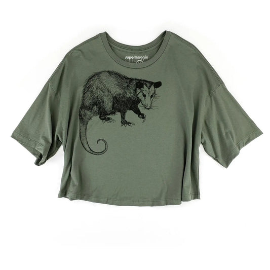 Opossum Clover Crop Tee