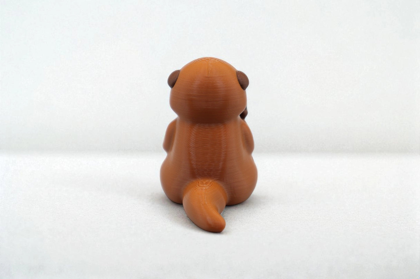 Otter Middle Finger Figurine