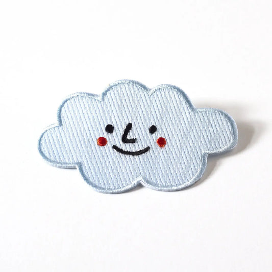 Happy Cloud Iron-On Patch