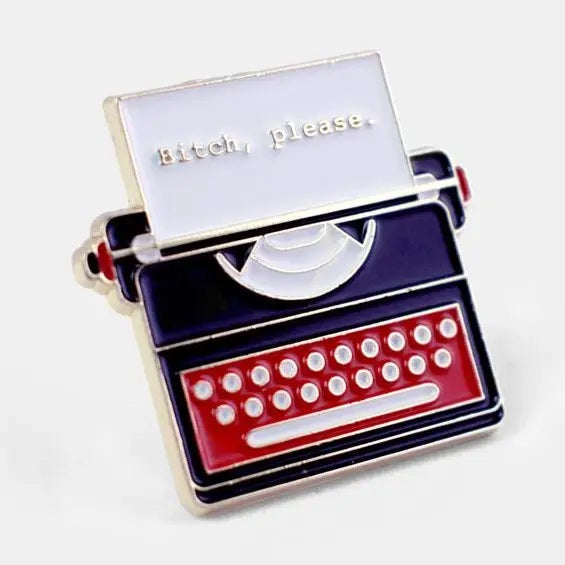 Typewriter Pin
