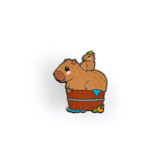 Capybara Cuties Pin