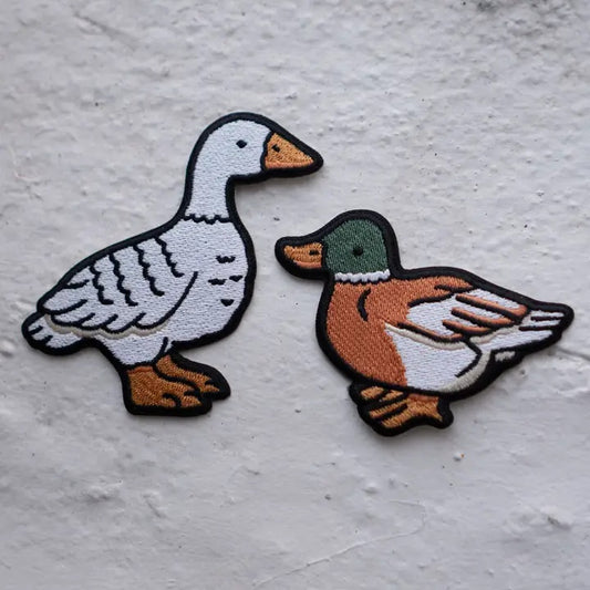 Fowl Sticky Patch Set Embroidered Sticker Patches
