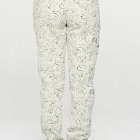 Different Breed Dog Print Sweatpants