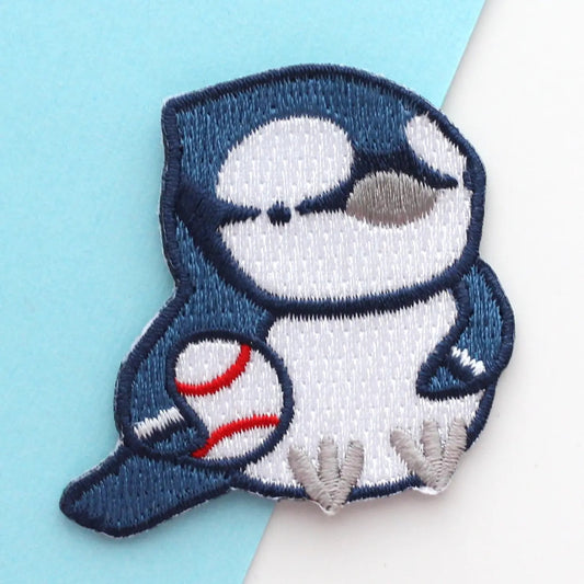 Blue Jay Baseball Embroidered Patch