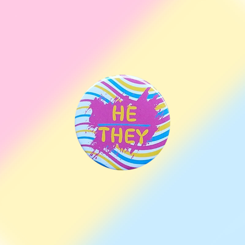 Pansexual He They Pin