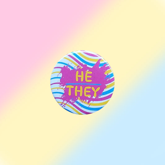 Pansexual He They Pin