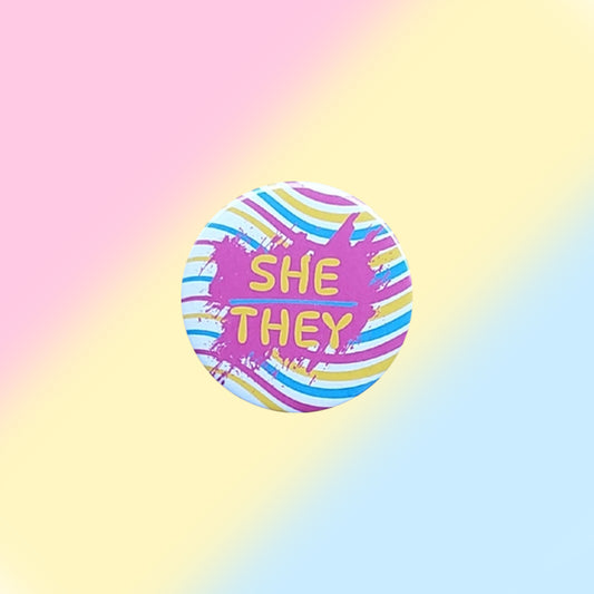 Pansexual She They Pin