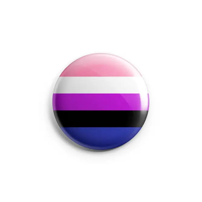 Genderfluid Pride Pin