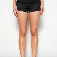 Black Micro Shorts