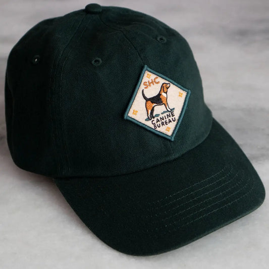 Canine Bureau Patch Hat Embroidered Patch Dad Hat
