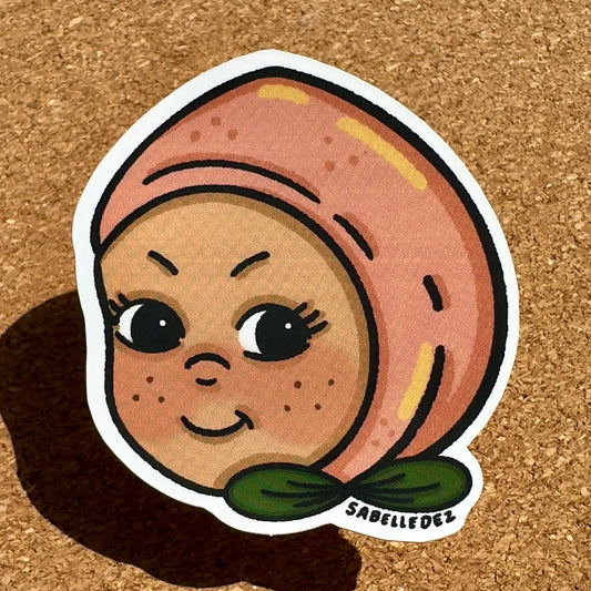 Peachy Baby Sticker