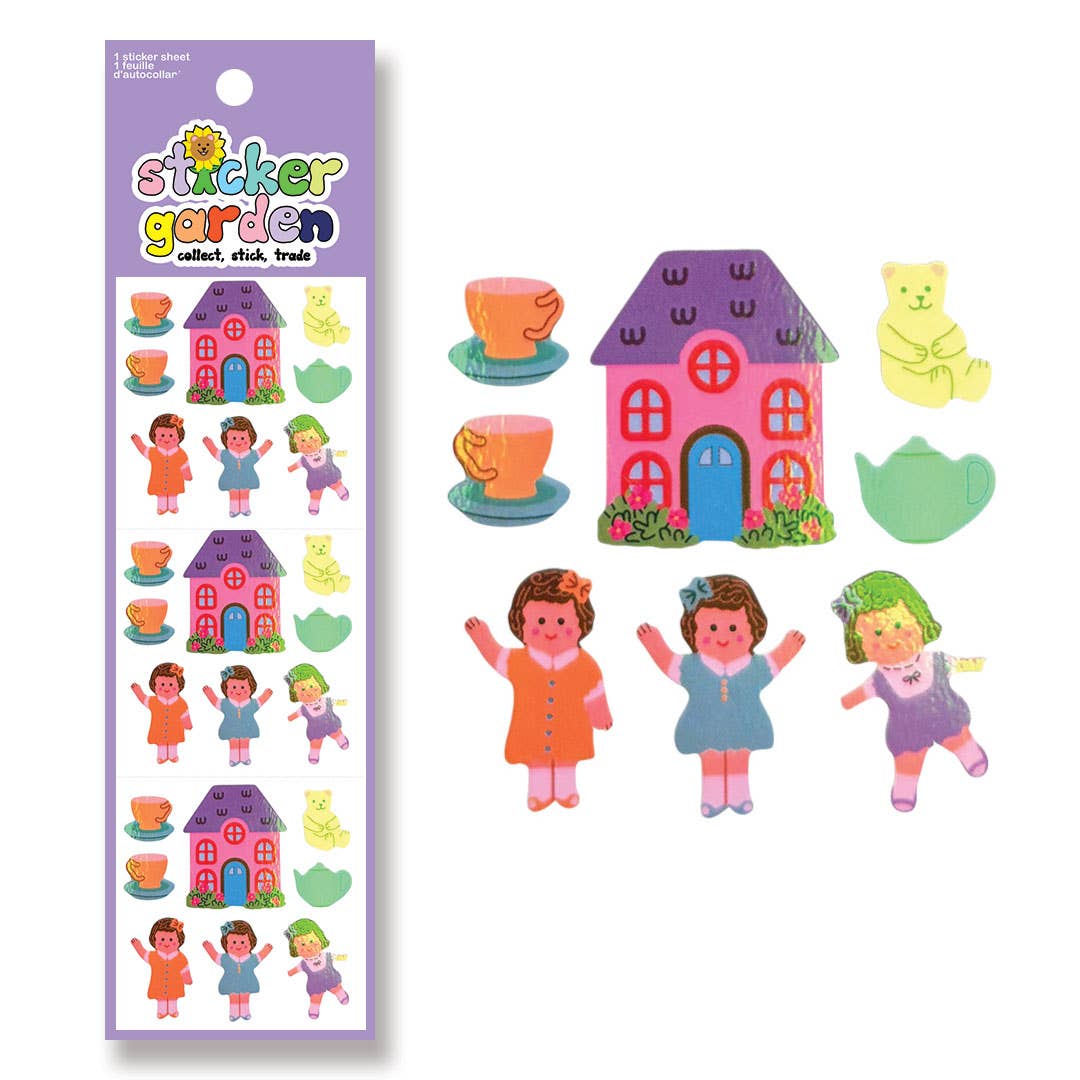 Pearl Doll House Sticker Sheet