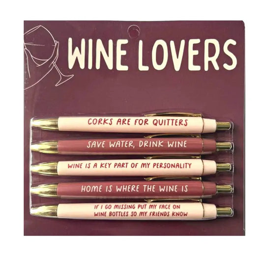Wine Loves Pen Set