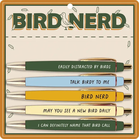 Bird Nerd Pen Set