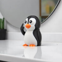 Penguin Middle Finger Figurine