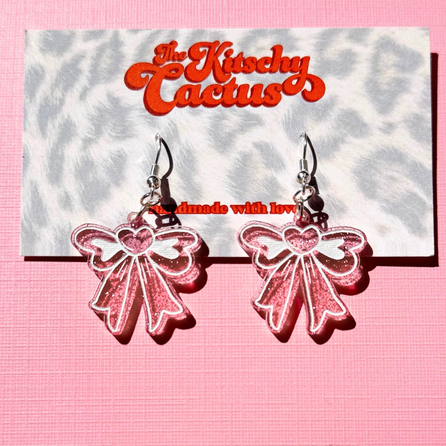 Bowtylicious (Mini)- Pink Glitter Bows