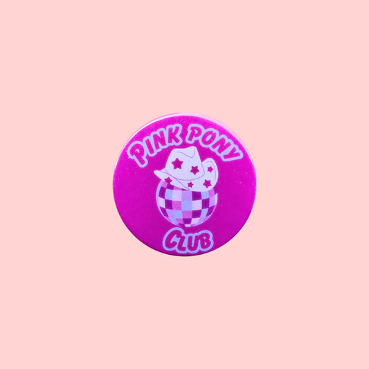 Star Hat Pink Pony Club Pin