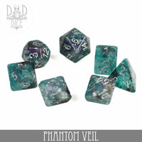 Phantom Veil 7 Dice Set