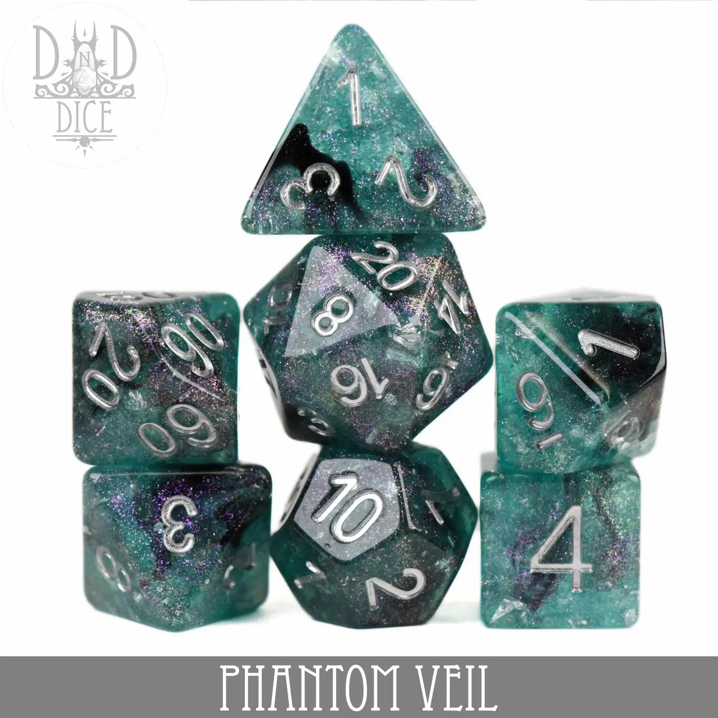 Phantom Veil 7 Dice Set
