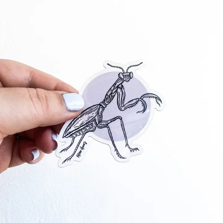 Praying Mantis Sticker