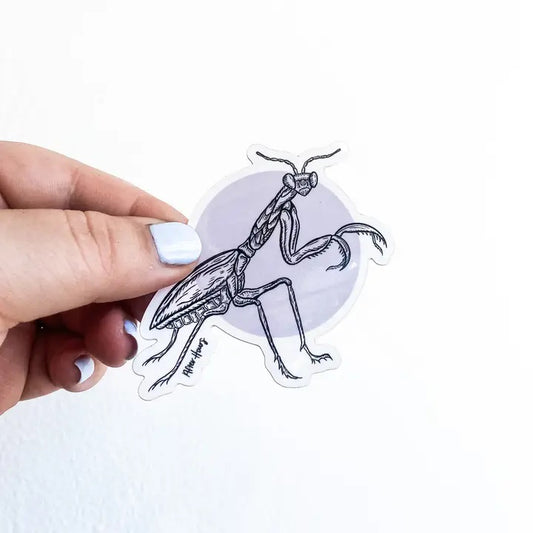 Praying Mantis Sticker