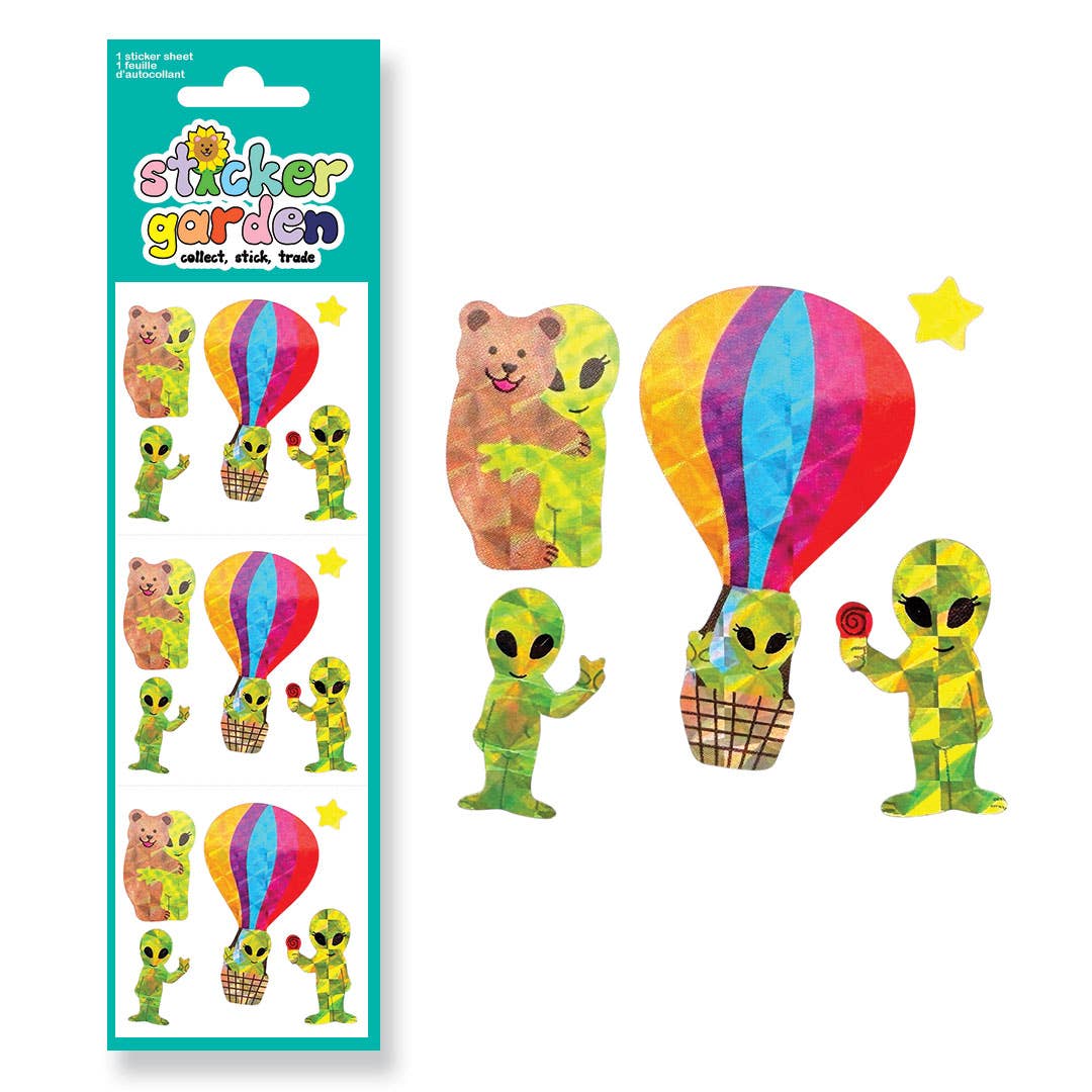 PRISM WE COME IN PEACE ALIEN STICK SHEET