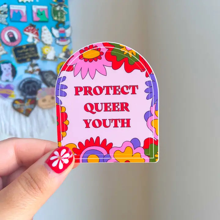 Protect Queer Youth Vinyl Sticker