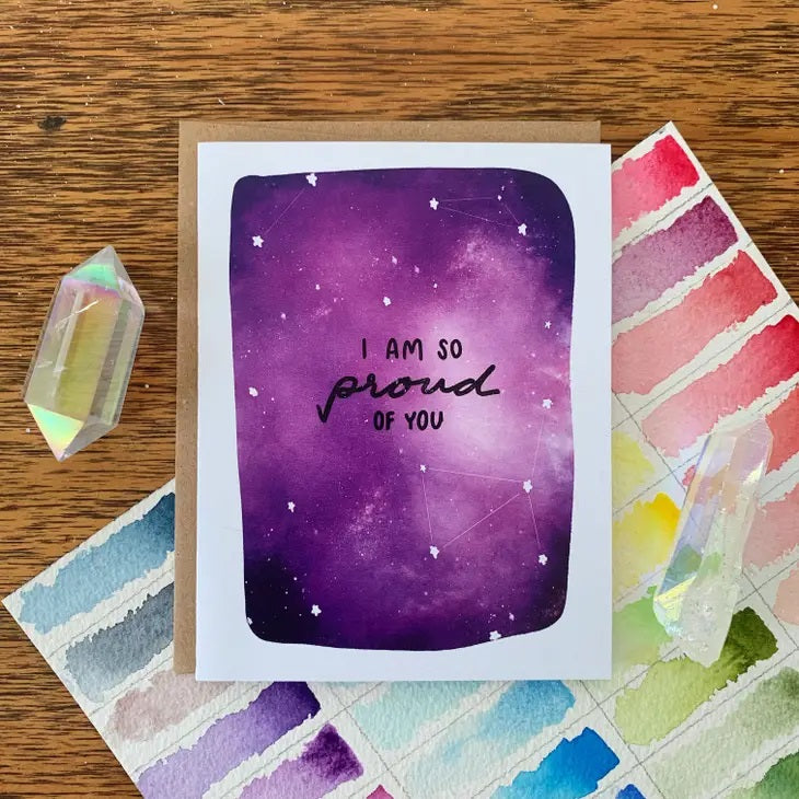Proud Of You Greeting Card
