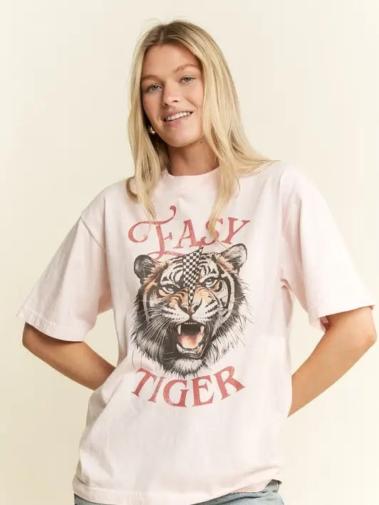 Easy Tiger Graphic Plus Size Tee